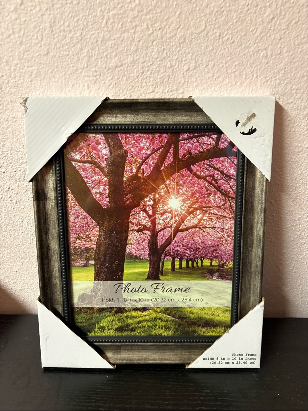 Rustic Bronze Black Beaded 8x10 Photo Picture Frame Home Decor